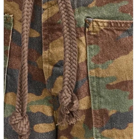 NWOT Free People Camouflage Pants - Picture 5 of 10